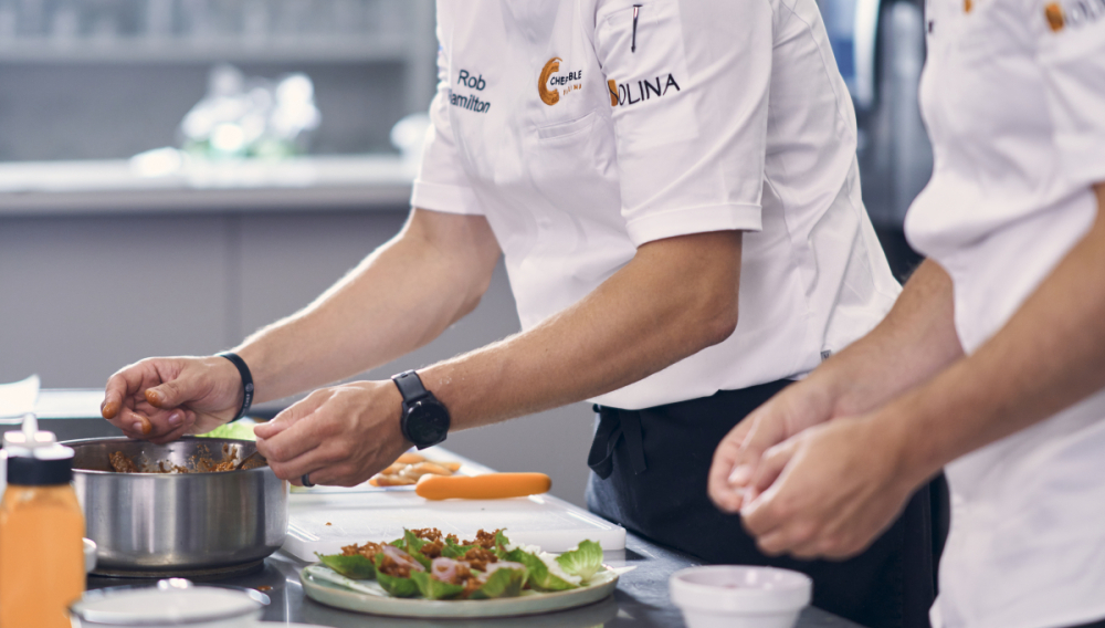 <p>To ensure our innovation remains chef-led, we rely on conversations with our customers across multiple different sectors to understand the real challenges faced in working kitchens which helps us to shape our product development. Their skill, passion, and perspective play a vital role in shaping our product concepts and expanding our professional network throughout the culinary industry.</p>
<p>We also leverage the <span class="blue"><strong><a href="https://www.solina.com/how-we-work/innovation/culinary-chefs-table/" target="_blank" rel="noopener noreferrer">Solina Chef&rsquo;s Table</a></strong></span> &ndash; a unique global forum that brings together chefs from every corner of the world. This collaborative space allows us to share knowledge, exchange expertise, and support each other in product development, recipe ideation, and concept generation.</p>
<p>By combining trend analysis, global culinary exploration, and direct collaboration with some of the industry&rsquo;s most talented chefs, we create products that are not only relevant but truly forward-thinking. Every insight we gather becomes a building block in our NPD process &ndash; ensuring that every addition to our range delivers on flavour, quality, and innovation.</p>