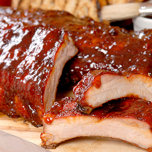 Succulent Barbecued Pork Spare Ribs, with a twist