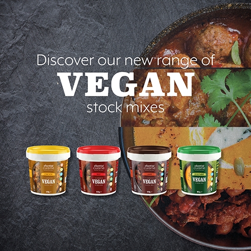 Essential Cuisine launch a range of vegan stock mixes