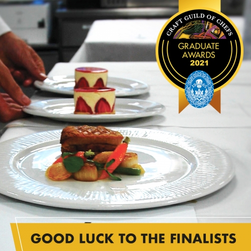 Thirteen finalists revealed for the Craft Guild of Chefs Graduate Awards