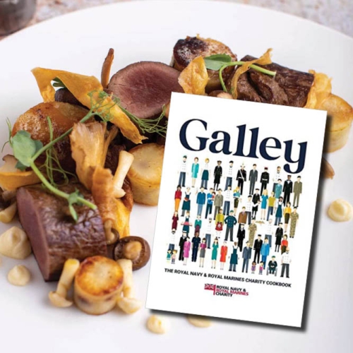 Proud to be part of the Royal Navy Galley Recipe Book