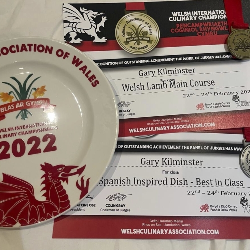 A gold, silver & "best in class" for Gary Kilminster - WICC 2022!