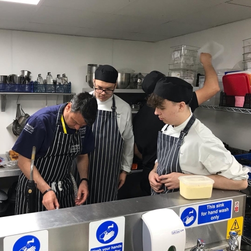 Essential Cuisine Kitchen Takeover at New College, Swindon!