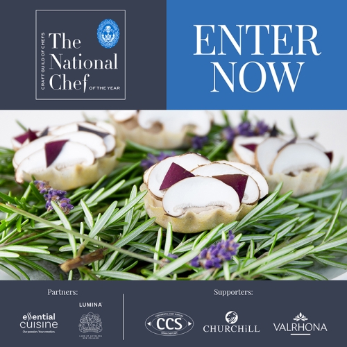 EC are proud headline sponsors of the Craft Guild of Chefs NCOTY!