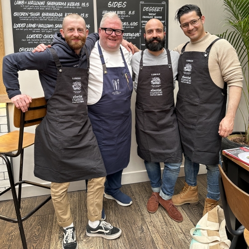 Essential Cuisine and Lumina welcome NCOTY top 3 to Liverpool!