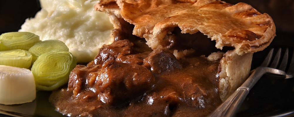 Beef, Mushroom and Ale Pie