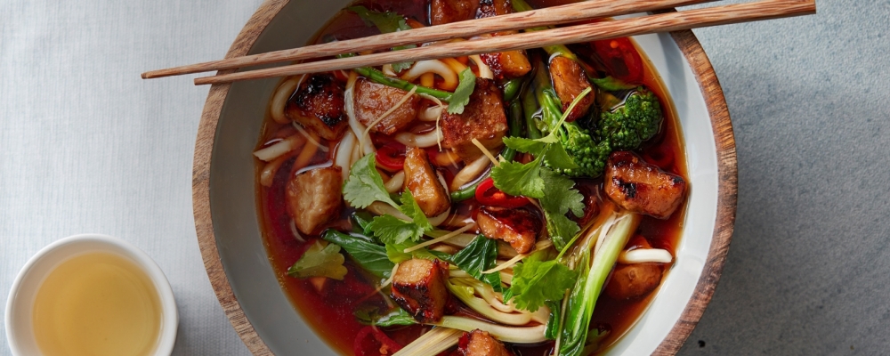 Veggie Satay Miso Ramen