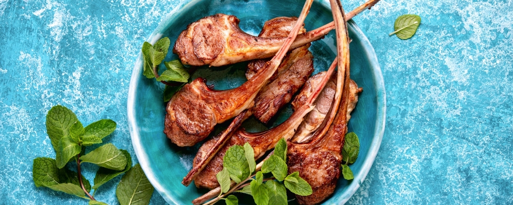 BBQ Persian Lamb Chops