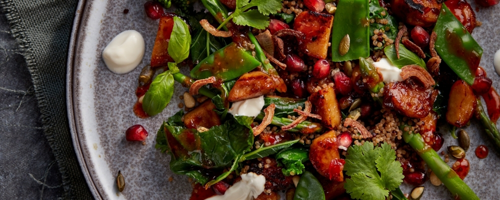 Spicy Persian Lamb Salad