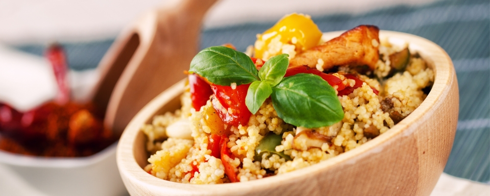 Moroccan Spiced Vegetable Couscous