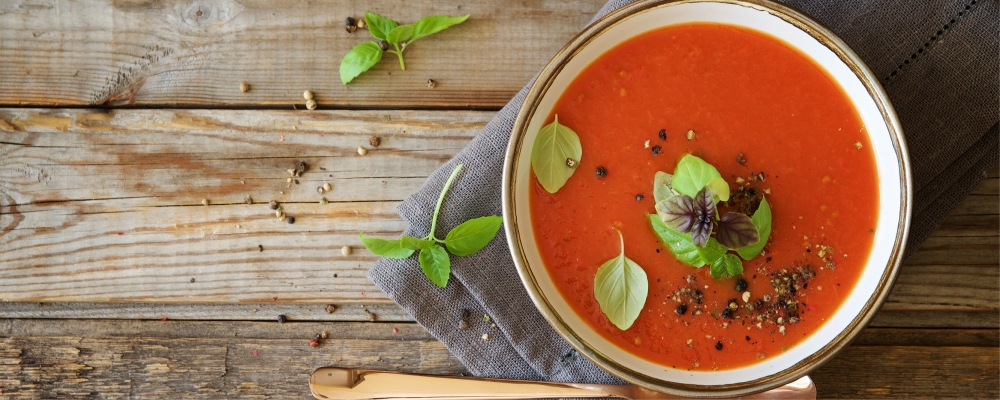 Tuscan Tomato and Basil Soup
