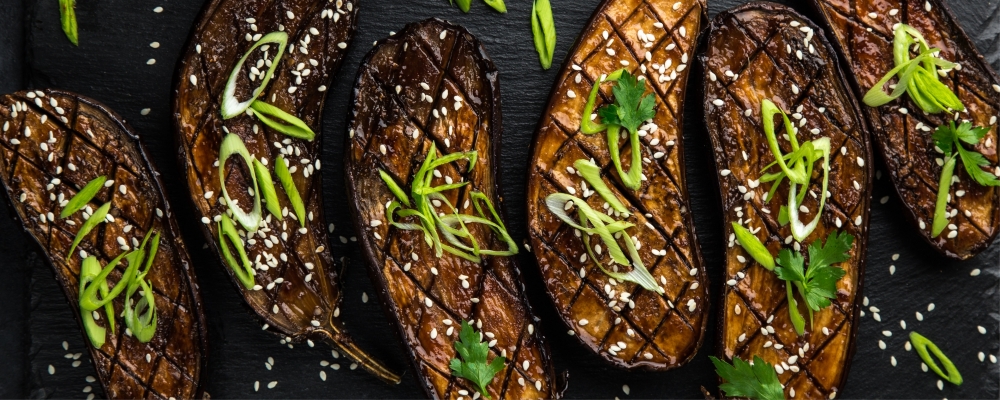 Caramelised Miso Aubergine