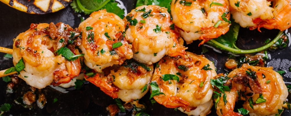 Barbecue Miso Prawns