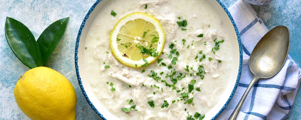 Greece – Avgolemono (Chicken Soup)
