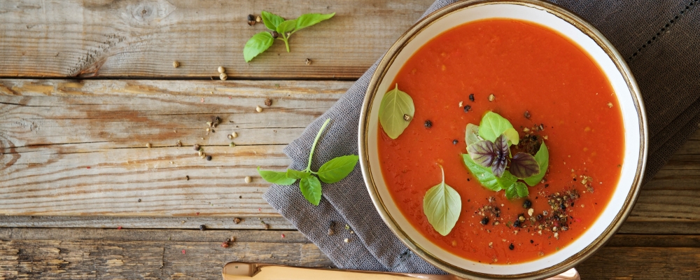 Tuscan Tomato and Basil Soup
