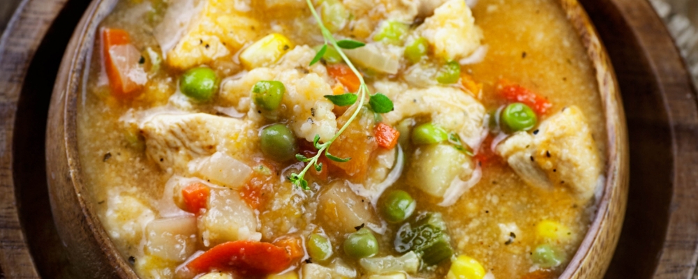 One Pot Chicken Broth 