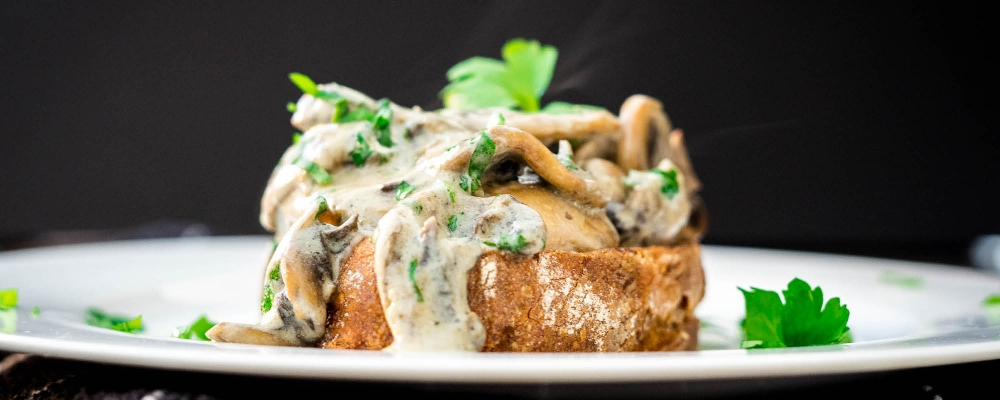 Mushrooms on Toast