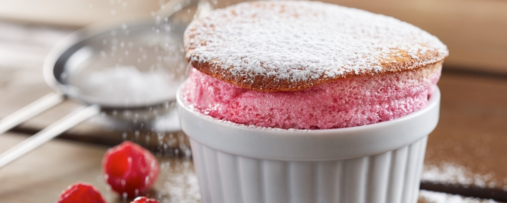 Raspberry Soufflè