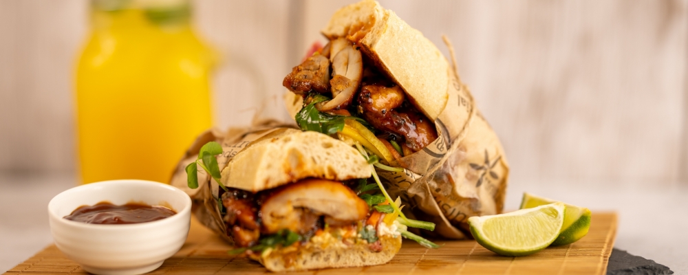 Sticky Onion Bahn Mi