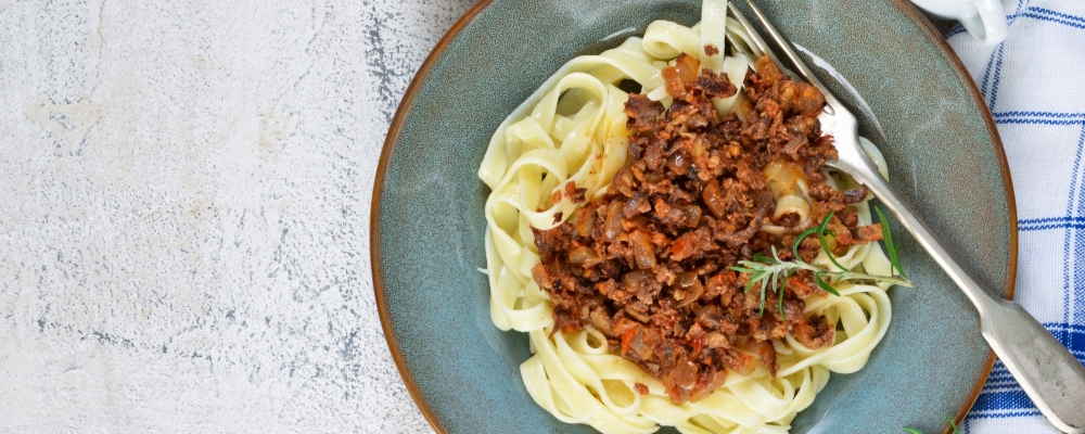 Tagliatelle Al Ragu Bianco Di Maiale