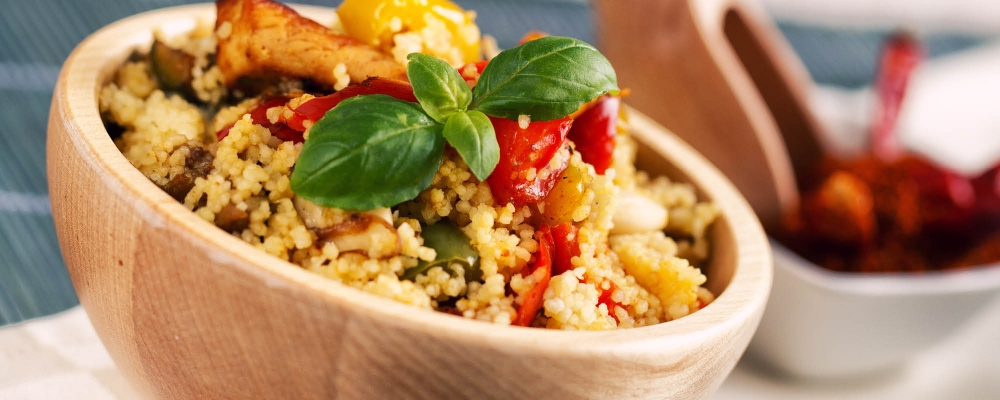 Moroccan Spiced Vegetable Cous Cous