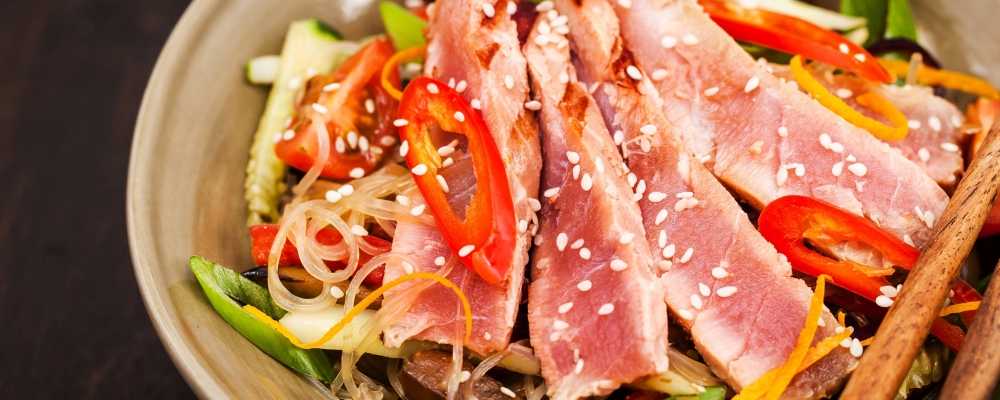 Aromatic Tuna Glass Noodle Salad