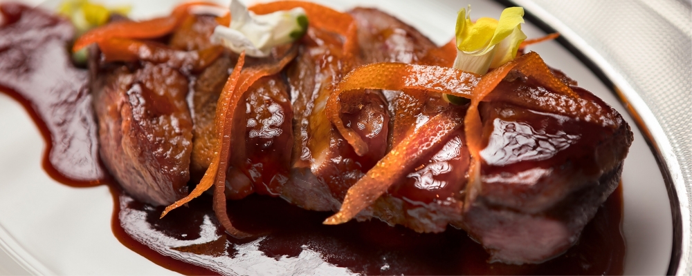 Duck and Orange Sauce