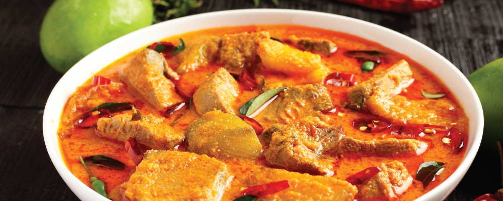 South Indian fish curry