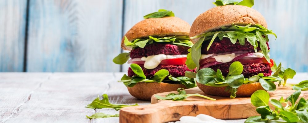 Beetroot and Halloumi Sliders