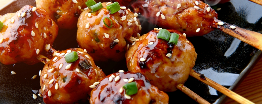 Tsukune (Chicken Meatballs)