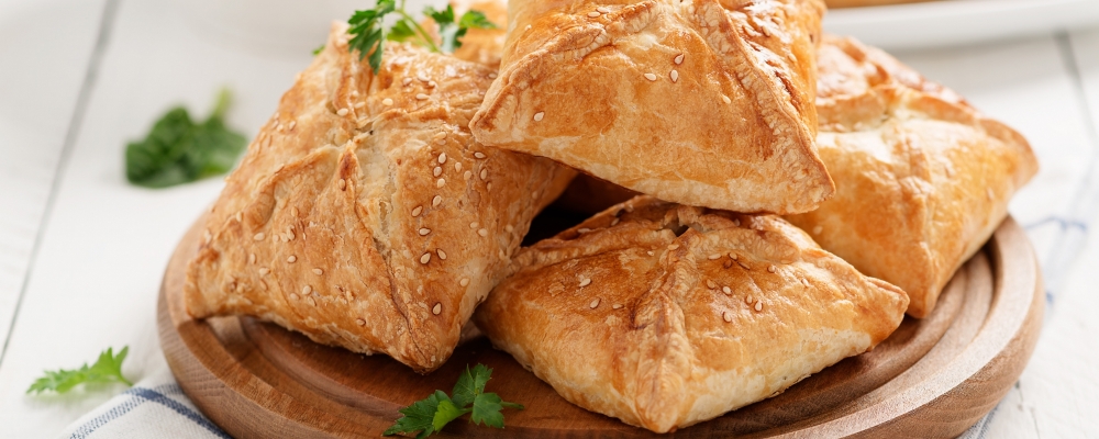 Cheese and Onion Pasties
