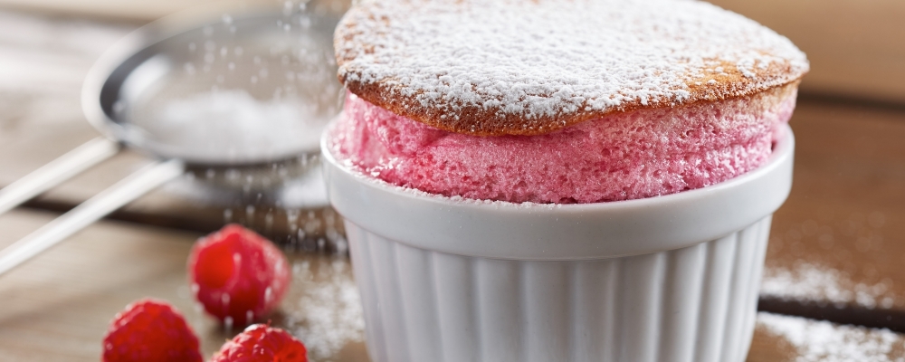 Raspberry Soufflé