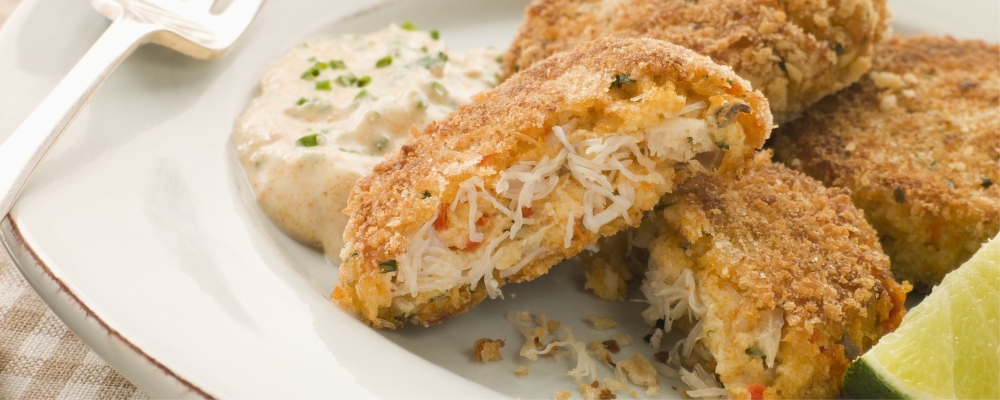 South Indian Crab Cakes