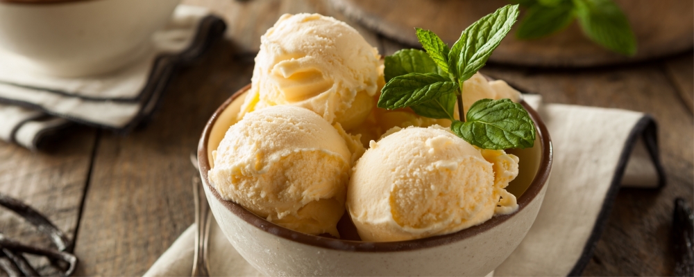 3 Ingredient Vanilla Ice Cream