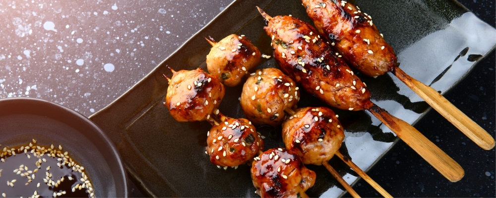 Tsukune (Chicken Meatballs)