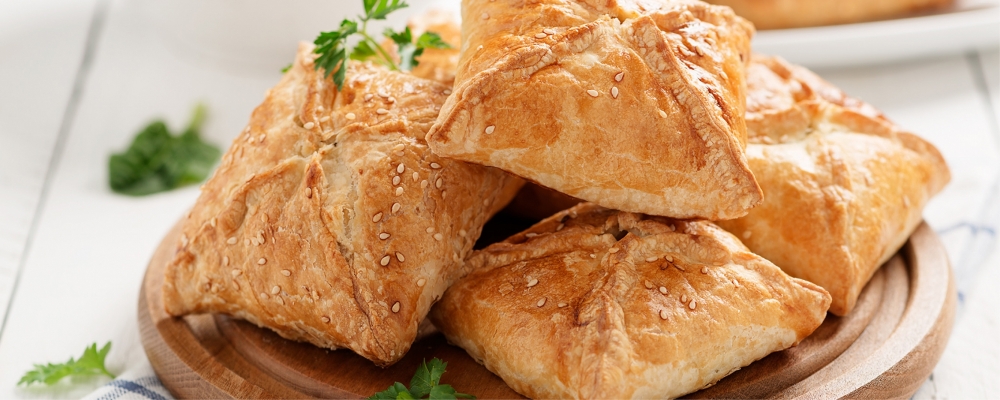 Cheese and Onion Pasties