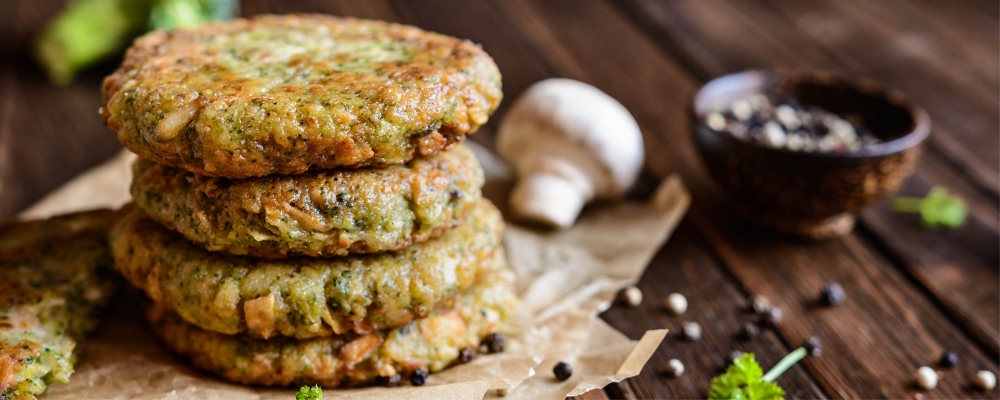 Quinoa and Broccoli Patties