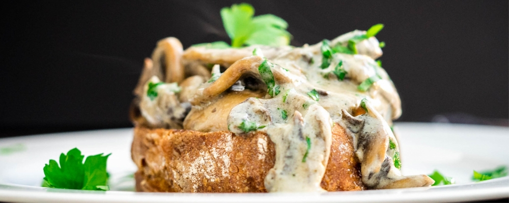 Mushrooms on Toast 