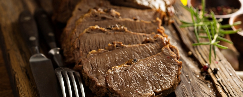 Braised Flank of Beef