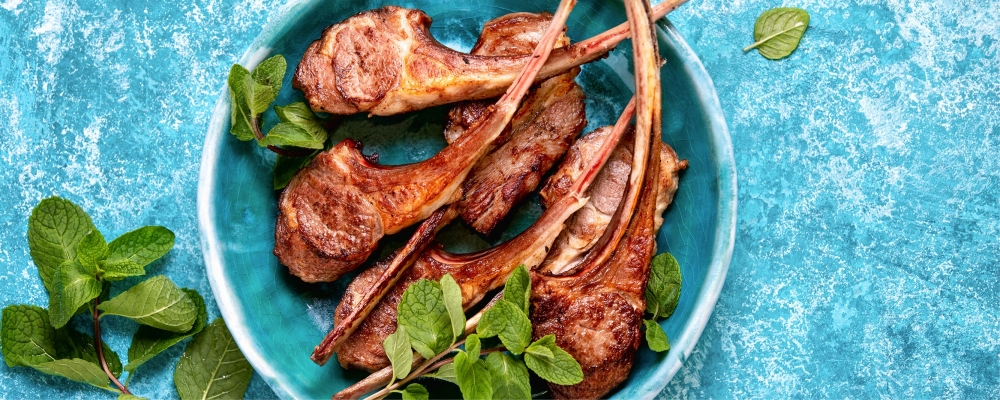 BBQ Persian Lamb Chops