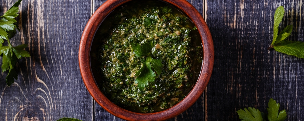 Flame Grilled Salsa Verde