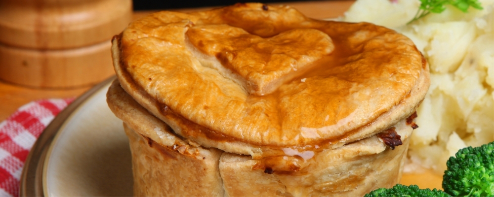 Chicken, Ham and Leek Pie