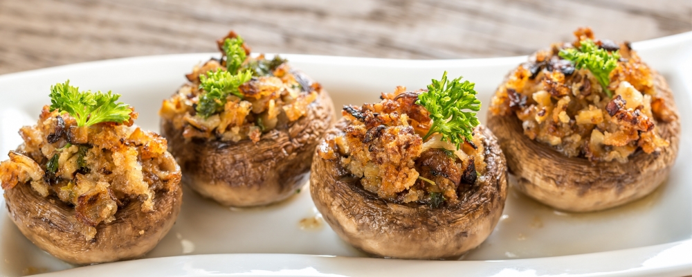 Smoky Mushroom and Walnut Portobello Mushroom