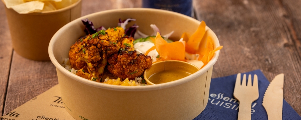 Korma Cauliflower Shawarma Bowl