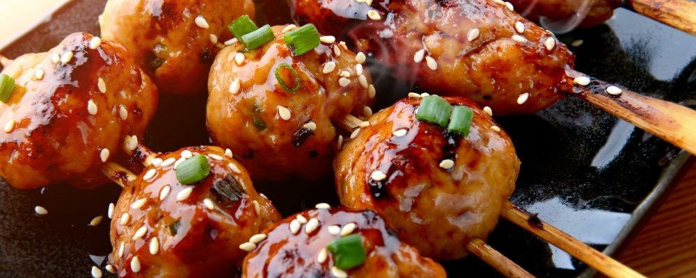 Tsukune (Chicken Meatballs) 