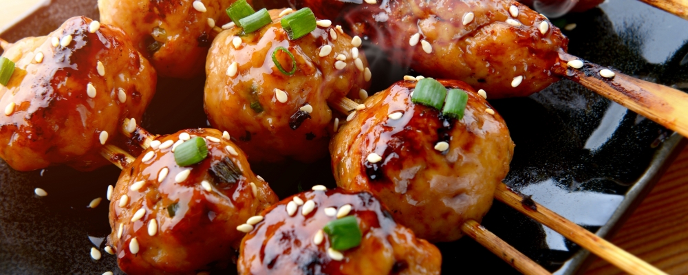 Tsukune (Chicken Meatballs) 