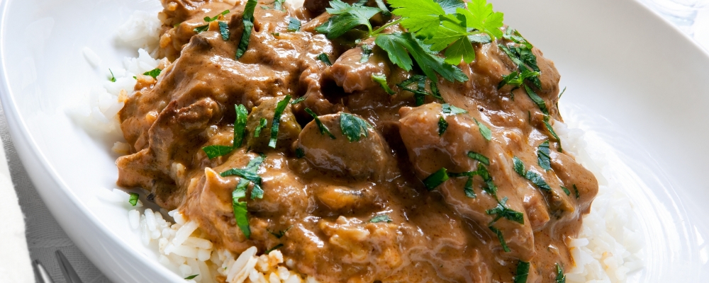 Beef Stroganoff