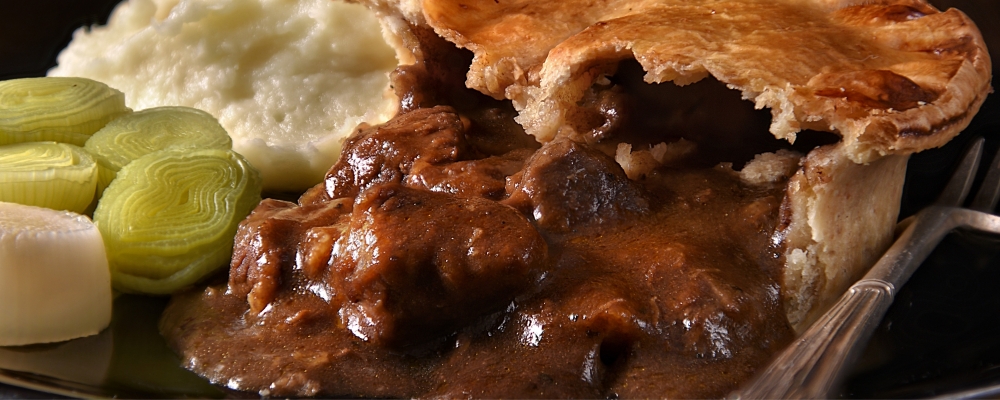 Beef, Mushroom and Ale Pie