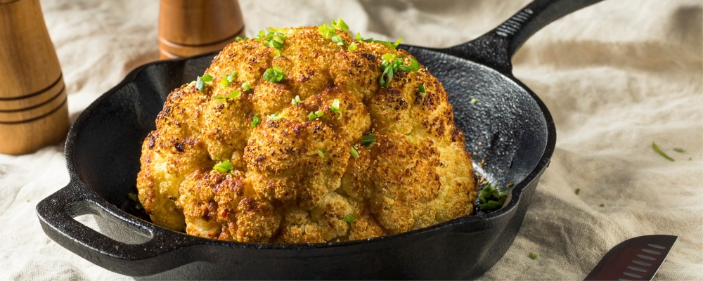 Whole Roasted Chermoula Cauliflower 