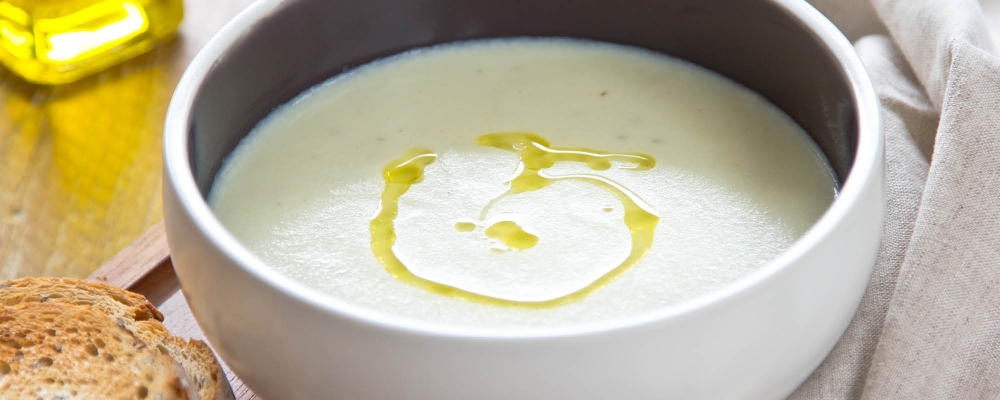 Cream of Celeriac Soup with Truffle